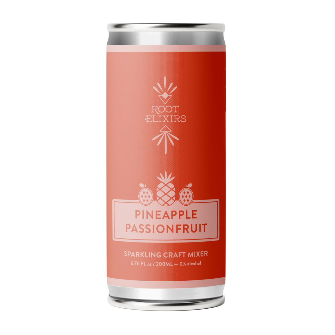 Root Elixirs Pineapple Passionfruit - 8 Cans 200ml