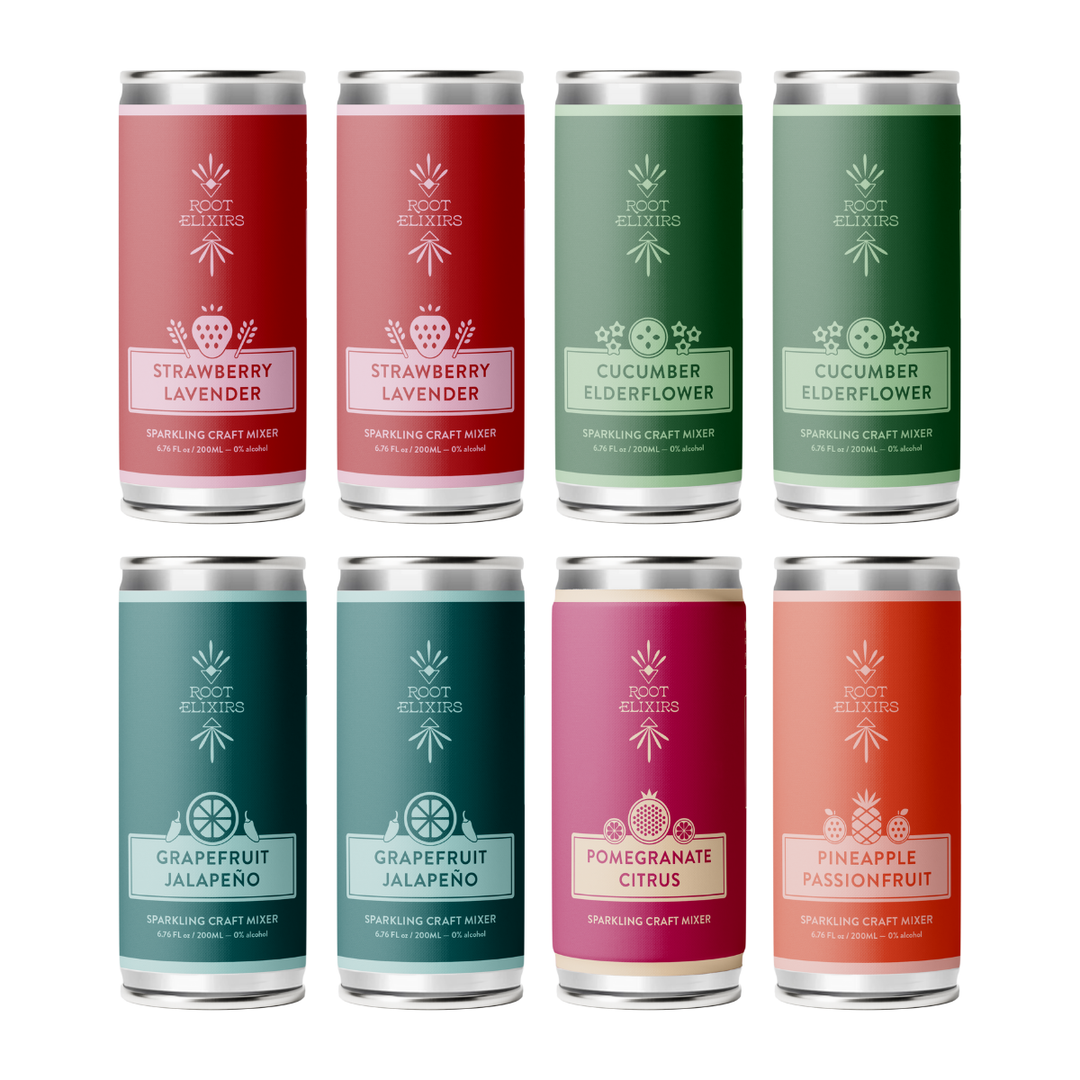 Root Elixirs Discovery Pack | 8 Pack 200ml