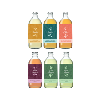 Root Elixirs sample pack. Starter kit for bartending. Cocktail mixers